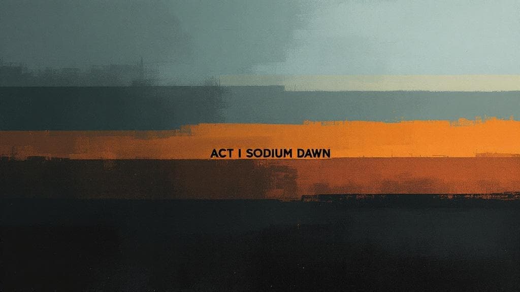 Palette: Sodium Dawn