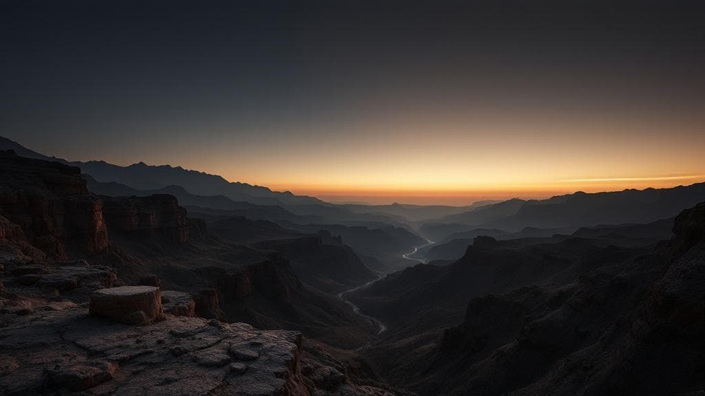 Dusk (Near-Monochrome)